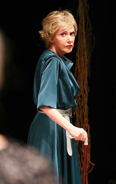 ההצגה מרציפנים עדה, אלמנתו של איש התיאטרון הנערץ שמואל המרשלג, שוקדת על ההכנות לקראת ערב הוקרה לזכרו.