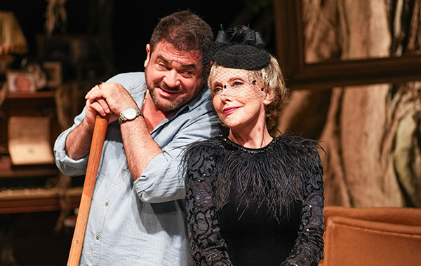 ההצגה מרציפנים עדה, אלמנתו של איש התיאטרון הנערץ שמואל המרשלג, שוקדת על ההכנות לקראת ערב הוקרה לזכרו.